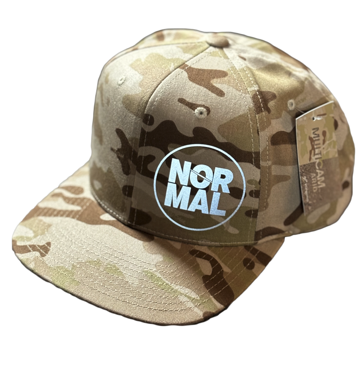 Normal Camo Snapback Ball Cap
