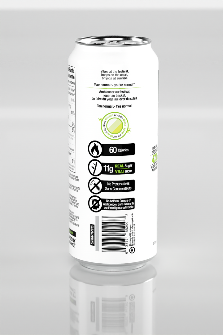 Agave Splash™ Non-Alcoholic Margarita Cocktail - 4x473ml | 4-Pack