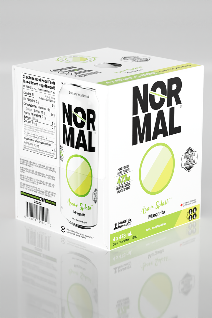 Normal Beverage Agave Splash Margarita ready-to-drink mocktail