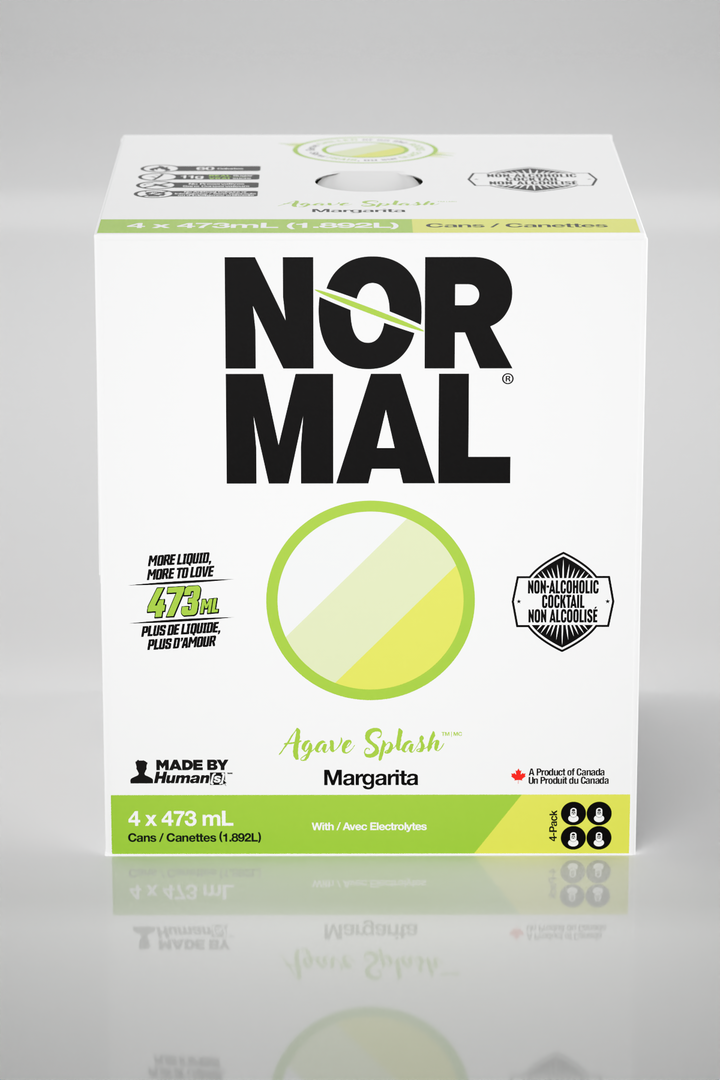 Low-sugar non-alcoholic margarita by Normal Beverage