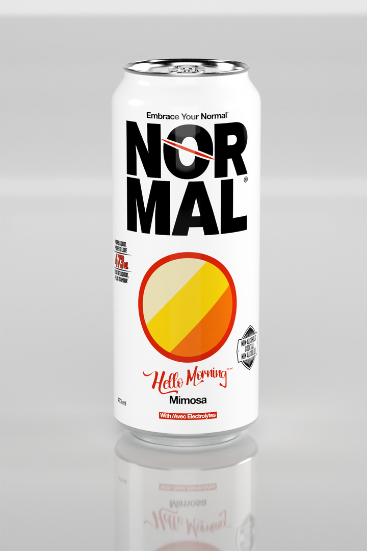 Hello Morning™ Non-Alcoholic Mimosa Cocktail - 4x473ml | 4-Pack