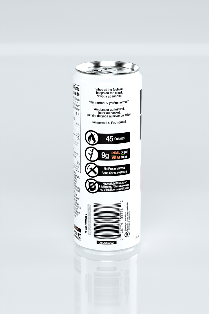 Free Continental™ Non-Alcoholic Paloma Cocktail - 4x355mL | 4-Pack